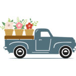 Old Truck Flowers Thumbnail
