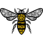 Bee Zentangle Thumbnail