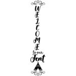 welcome to our tent Thumbnail
